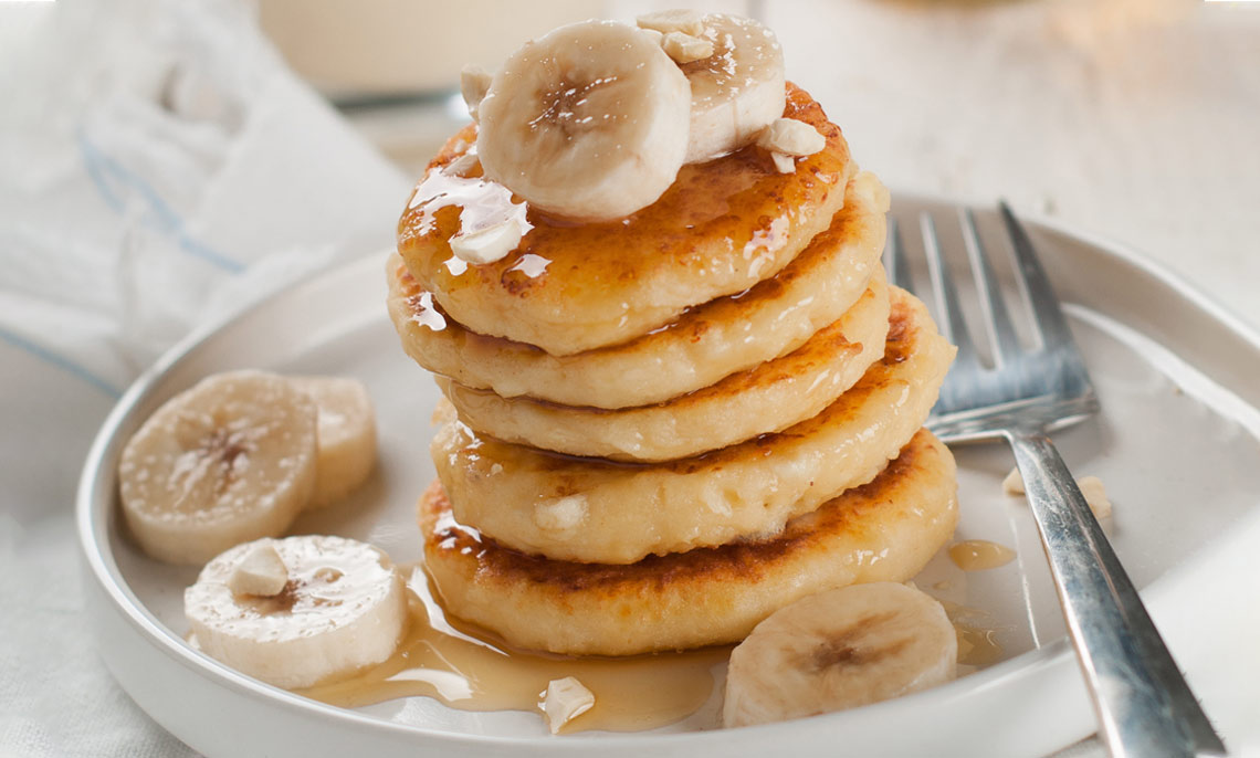 Recette mielTonia - banana pancake au miel